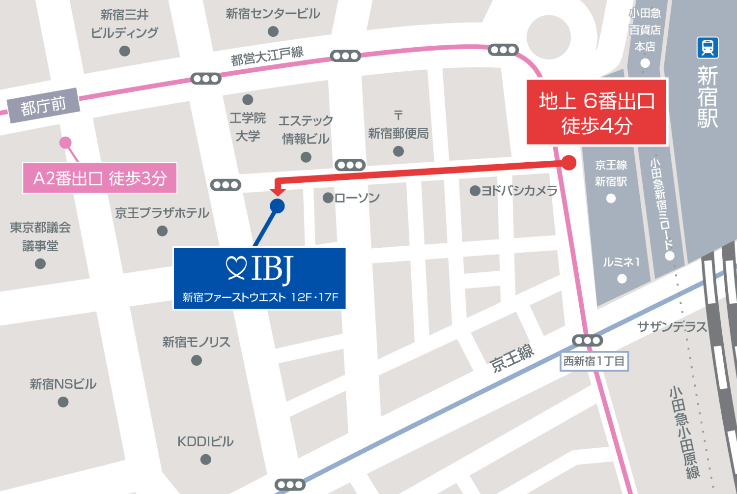 東京本社地図